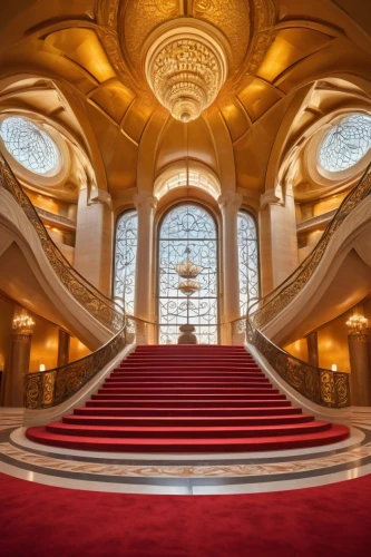 emirates palace hotel,hall of nations,saint george's hall,crown palace,grand hotel europe,rohm,concertgebouw,burgtheater,entrance hall,europe palace,foyer,archly,palais de chaillot,royal interior,cochere,king abdullah i mosque,staircase,parliament of europe,pleyel,kempinski,Art,Classical Oil Painting,Classical Oil Painting 19