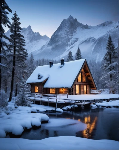 winter house,snowy landscape,house in mountains,the cabin in the mountains,mountain hut,winter landscape,house in the mountains,snow landscape,log cabin,christmas landscape,log home,mountain huts,snow shelter,winter magic,snow house,dolomites,wintry,winter wonderland,winter lake,winter village,Photography,Fashion Photography,Fashion Photography 14