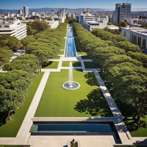 ibirapuera,brasilia,plaza de la revolución,vedado,mfah,champalimaud,lafayette park,curitiba,luneta,chapultepec,royal botanic garden,herrenhausen,aotea,adelaide,forbury,kansai university,diliman,tree-lined avenue,japan peace park,centennial park,Illustration,Retro,Retro 21