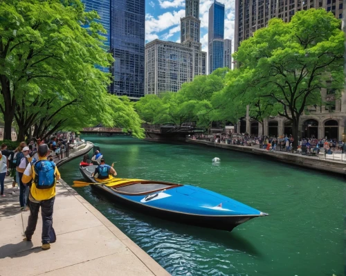 chicago,pedalos,pedal boats,kayaks,chicagoland,lake shore,chicagoan,kayaking,boat rapids,kayak,canoes,riverwalk,water taxi,streeterville,kayakers,row boats,chicago skyline,dearborn,canoeist,kayaked,Art,Artistic Painting,Artistic Painting 39