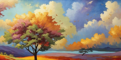 autumn landscape,fall landscape,painted tree,autumn tree,autumn background,autumn trees,landscape background,desert landscape,forest landscape,watercolor tree,salt meadow landscape,trees in the fall,rural landscape,khokhloma painting,fall foliage,home landscape,colorful tree of life,purple landscape,landscape,desert desert landscape,Photography,General,Realistic