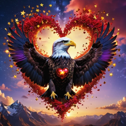 eagle illustration,eagle vector,freedom from the heart,winged heart,heart background,eagle,flying heart,birds with heart,mongolian eagle,eagles,eagle drawing,aguila,eagels,dove of peace,aguiluz,uniphoenix,american bald eagle,valentines day background,owl background,imperial eagle,Photography,General,Realistic