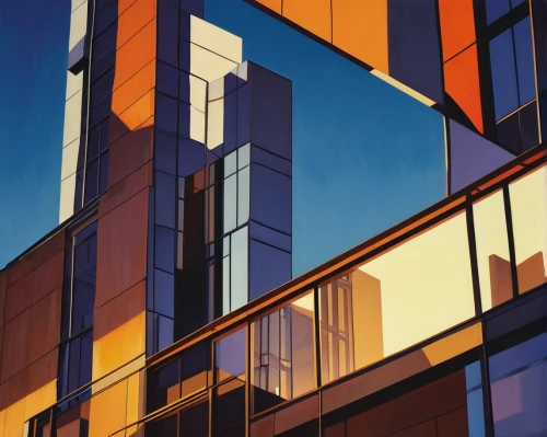 glass facades,glass facade,glass building,glass blocks,sheeler,apartment block,lofts,glass panes,apartment blocks,windowpanes,fenestration,ocad,balconies,row of windows,facade panels,apartment buildings,office buildings,glass wall,windows,radiosity,Illustration,American Style,American Style 05