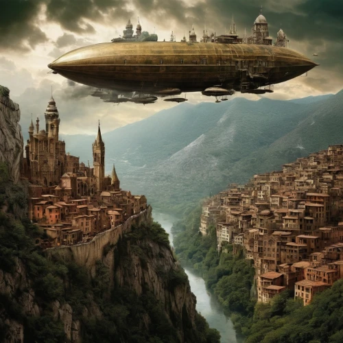 airships,airship,barsoom,cardassia,skyship,futuristic landscape,sci fiction illustration,sci fi,primordia,alien ship,fantasy picture,extraterrestrial life,deltha,homeworlds,motherships,sci - fi,science fiction,dirigible,alien planet,citadels,Photography,Artistic Photography,Artistic Photography 06