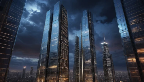 barad,supertall,coruscant,skyscrapers,the skyscraper,urban towers,skyscraper,metropolis,dystopian,highrises,coruscating,skycraper,futuristic architecture,skyscraping,ordos,skyscapers,power towers,ctbuh,tall buildings,monoliths,Illustration,Abstract Fantasy,Abstract Fantasy 06