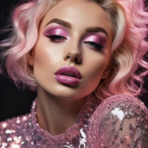 pink glitter,pink beauty,pink diamond,neon makeup,jeffree,loboda,glammed,pink glazed,glam,mesmero,dark pink in colour,bright pink,bubblegum,pink,kameron,color pink,pink vector,pinzi,derivable,airbrushed,Photography,General,Fantasy