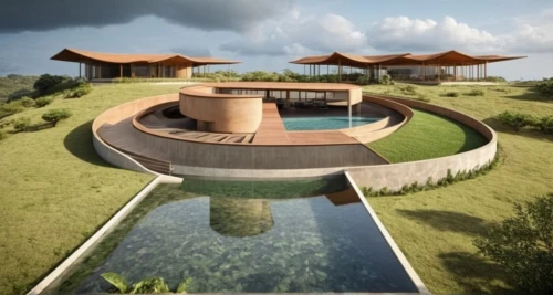 anantara,amanresorts,3d rendering,cube stilt houses,earthship,asian architecture,floating huts,ecovillages,mayakoba,nusa dua,dunes house,over water bungalows,floating islands,stilt houses,holiday villa,roof landscape,ecovillage,tropical house,render,benin