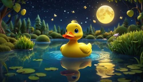diduck,rockerduck,duck on the water,quackwatch,ducky,rubber duck,rubber ducks,cartoon video game background,duckling,the duck,lameduck,rubber duckie,quacker,3d render,cinema 4d,duck,mcduck,3d background,poykio,jodocus,Unique,3D,3D Character