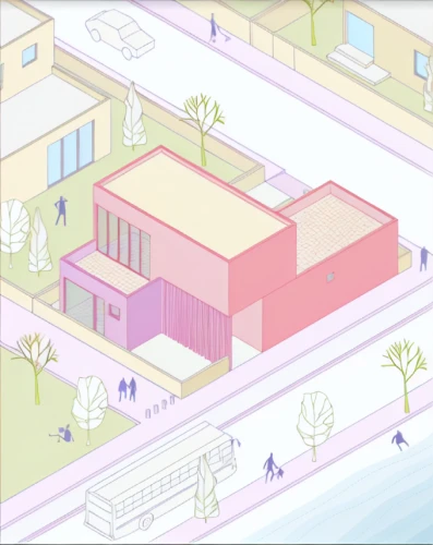 sketchup,houses clipart,isometric,microdistrict,school design,microsite,passivhaus,street plan,storefronts,bathhouses,microsites,store fronts,mvrdv,background vector,pink squares,cybertown,shopfronts,walkability,microclimates,pedestrianized