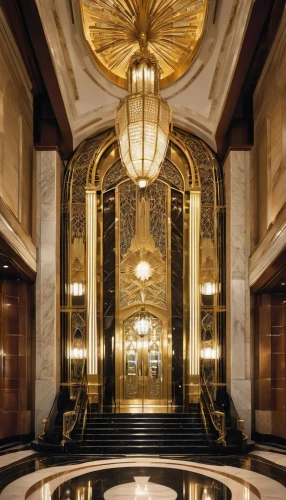 largest hotel in dubai,intercontinental,corinthia,rotana,kempinski,habtoor,luxury hotel,foyer,art deco,lobby,venetian hotel,luxury bathroom,emirates palace hotel,hotel lobby,hotel hall,luxe,elevators,hyatte,hallway,opulence,Illustration,Realistic Fantasy,Realistic Fantasy 14