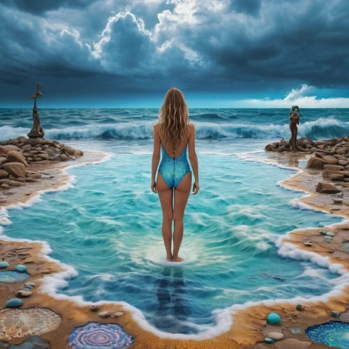 mermaid background,amphitrite,naiad,sirene,fathom,world digital painting,atlantica,fantasy picture,blue waters,fantasy art,nereids,thermal spring,the body of water,blue water,photoshop manipulation,photomanipulation,nereid,underwater background,waterkeeper,photo manipulation,Photography,General,Realistic