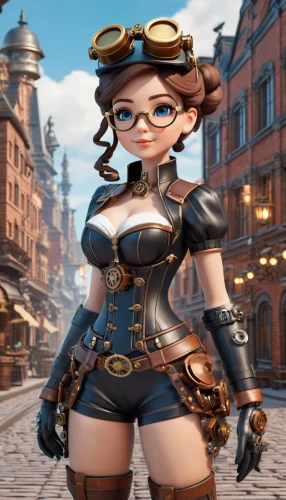 steampunk,lumidee,steampunk gears,lehzen,caitlyn,tracer,evie,ilsa,victoriana,oktoberfest background,mei,barranger,tera,zelea,trine,bobbies,bayonetta,marie,morrissette,zofia,Unique,3D,3D Character