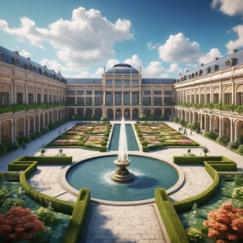 versailles,schoenbrunn,palace garden,versaille,palladianism,europe palace,cliveden,palaces,jardiniere,colbrunn,roestel,sanssouci,peterhof palace,parterre,venaria,herrenhausen,neoclassical,the palace,ritzau,orangerie,Conceptual Art,Fantasy,Fantasy 11