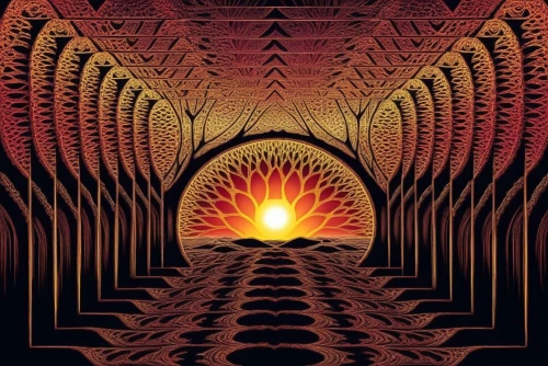 kaleidoscope,tunnel,vortex,kaleidoscape,dmt,wall tunnel,lava,regenerator,prog,lateralus,3-fold sun,tunneling,root chakra,kaleidoscope art,tunnels,kaleidoscopic,threshold,sun,pralaya,tunel,Illustration,Realistic Fantasy,Realistic Fantasy 25