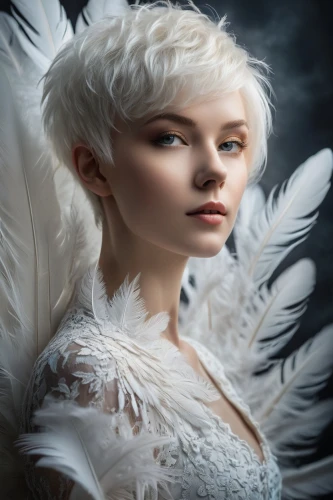 white feather,white rose snow queen,angel wings,angel wing,faery,white dove,the snow queen,baroque angel,white swan,white eagle,white bird,whitewings,harpy,angel girl,vintage angel,faerie,suit of the snow maiden,angelman,angel,seraphim,Photography,General,Fantasy