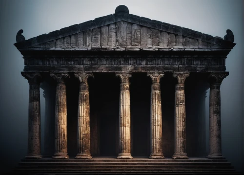 pantheon,erechtheion,scotusblog,greek temple,temple of diana,roman temple,the parthenon,capitolium,palladian,garni,three pillars,doric columns,parthenon,supreme court,peristyle,municipium,pancuronium,palladio,classical antiquity,tempio,Art,Classical Oil Painting,Classical Oil Painting 06