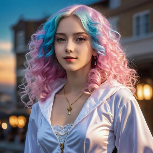 pink hair,azzurra,anastasiadis,romanija,kuzmina,neopolitan,marzia,medvedeva,azzurrini,azzurro,neapolitan,bellissima,hallia venezia,elizaveta,cielo,yulia,principessa,demelza,vi,pinzi,Photography,General,Realistic