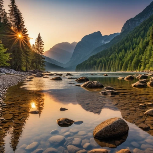 nature wallpaper,nature background,river landscape,background view nature,beautiful landscape,mountain river,nature landscape,natural scenery,mountain sunrise,landscape background,landscapes beautiful,the natural scenery,landscape nature,beautiful nature,holy river,carpathians,mountain stream,mountain landscape,tatra mountains,tranquility,Photography,General,Realistic