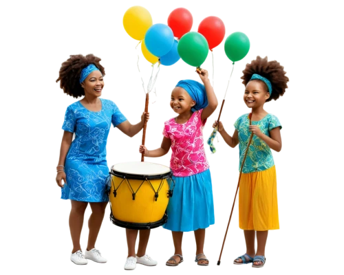 afro american girls,african drums,calypsonians,shirelles,children's background,eritreans,african culture,colorful balloons,chagossians,little girl with balloons,umoja,congolais,rainbow color balloons,idiophones,tambourines,steelband,world children's day,kids illustration,melanesians,children of uganda,Illustration,Vector,Vector 05