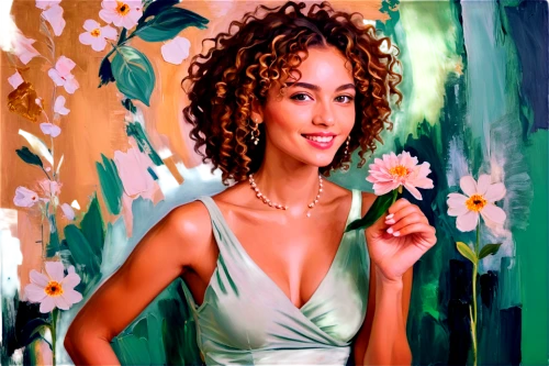 glassheart,kangna,whitney,mahdawi,rosalinda,shontelle,miseducation,berrabah,letoya,hawijah,background ivy,lisaraye,tracee,thalia,jurnee,dirie,minogue,rosa curly,portrait background,demetrias,Conceptual Art,Oil color,Oil Color 20