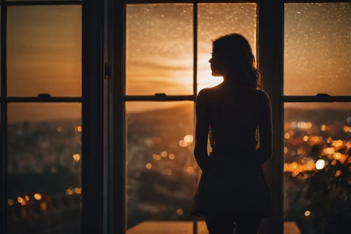 woman silhouette,silhouette,silhouetted,silhouette of man,the silhouette,window view,glimpsing,silhouettes,art silhouette,man silhouette,silhouette against the sky,window to the world,distant vision,evening atmosphere,women silhouettes,windowpanes,silhouette art,nightdress,sillouette,overlooking,Photography,General,Cinematic