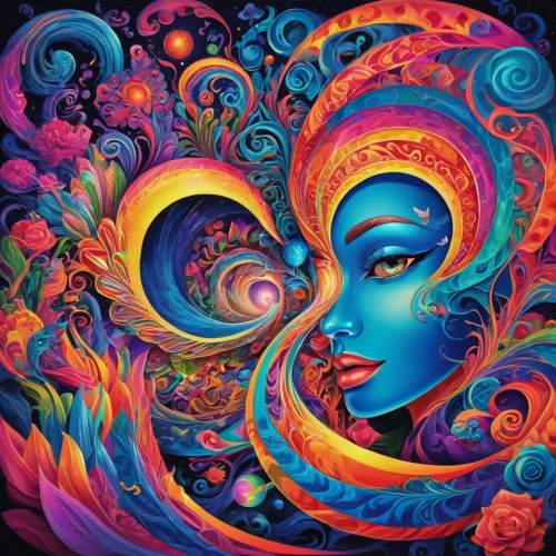 vibrantly,colorful spiral,vibrancy,swirled,vibrance,harmony of color,ayahuasca,psychedelic,swirl,colorful background,psytrance,psychedelia,sankofa,swirly,vibrational,boho art,swirls,lateralus,odessey,aquarius,Illustration,Realistic Fantasy,Realistic Fantasy 39