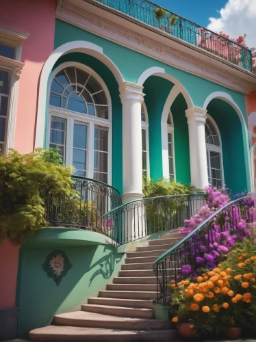 frederiksted,christiansted,curacao,ephrussi,colorful facade,cienfuegos,mizner,oranjestad,city unesco heritage trinidad cuba,bad ems,portmeirion,basseterre,natchez,taganrog,mackinac island,marignac,vologda,presidential palace,pavlovsk,paramaribo,Conceptual Art,Fantasy,Fantasy 17