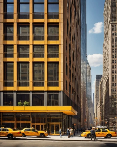 tishman,new york taxi,taxicabs,mies,chrysler building,new york streets,bechtler,office buildings,andaz,5th avenue,streetscapes,wnyc,bloomingdales,nyclu,flatiron building,bobst,julliard,chipperfield,yellow taxi,citicorp,Art,Classical Oil Painting,Classical Oil Painting 10