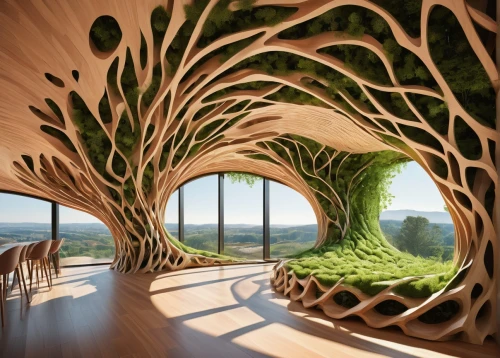 tree house,tree house hotel,treehouses,earthship,biomimicry,treehouse,bamboo curtain,wood window,insect house,cubic house,wood structure,forest house,timber house,frame house,dragon tree,mushroom landscape,natural wood,inverted cottage,wood doghouse,wooden sauna,Illustration,Realistic Fantasy,Realistic Fantasy 28