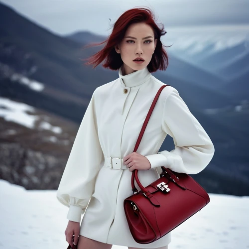 delvaux,hindmarch,alpine style,white and red,red bag,loewe,red coat,minkoff,marni,woolmark,mulberry,longchamp,winter cherry,shearling,fendi,rykiel,trussardi,prada,asami,carven,Photography,General,Realistic