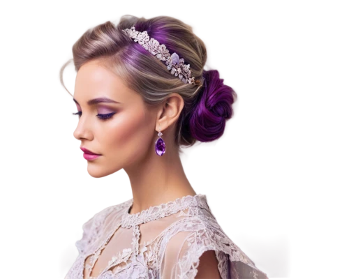 vintage lavender background,penteado,updo,miss circassian,princess' earring,bridal jewelry,lilac blossom,lilac,leighton,edit icon,lavender blush,diadem,light purple,chignon,princess crown,lilac flower,hairpieces,fathia,yanet,violaceous,Conceptual Art,Sci-Fi,Sci-Fi 01