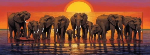elephunk,elephants,elephantmen,elephant herd,cartoon elephants,elephant camp,mammoths,african elephants,megafauna,shadow camel,aldabra,animorphs,deodato,dethklok,acid lake,jarawa,elephant,tuskers,elephantine,triomphant,Illustration,Realistic Fantasy,Realistic Fantasy 21
