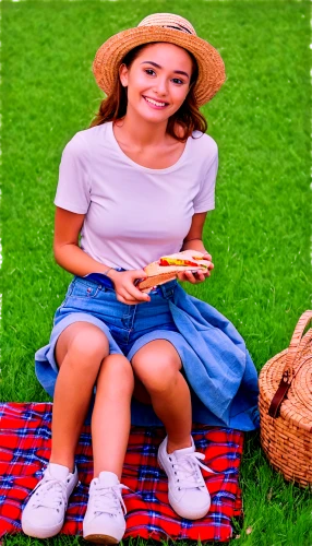 picnic basket,picnic,picnicking,picnics,vietnamese woman,girl with bread-and-butter,woman eating apple,picnicked,sawah,on the grass,giada,pilipina,girl with cereal bowl,menounos,woman holding pie,girl wearing hat,soekarnoputri,chipita,holding a coconut,vietnamese,Conceptual Art,Fantasy,Fantasy 16