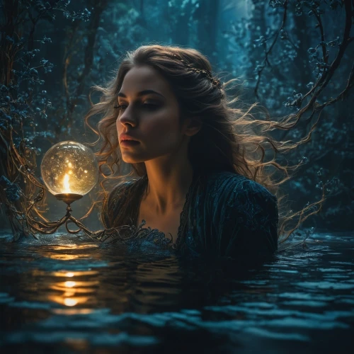 galadriel,crystal ball-photography,fantasy picture,mystical portrait of a girl,magical,fantasy portrait,wishing well,kupala,cinderella,woman at the well,magicienne,illuminate,magick,imbolc,enchanted,sorceror,enchantment,water nymph,rusalka,magickal,Photography,General,Fantasy