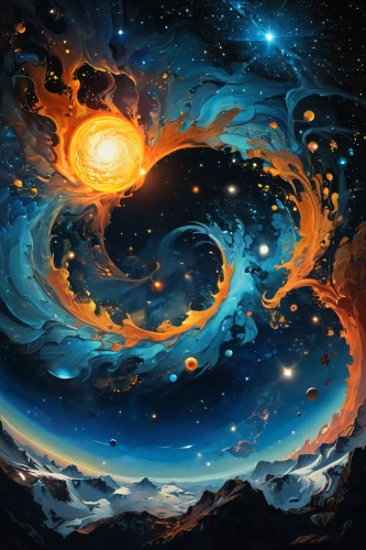 starscape,monocerotis,protostars,fire planet,space art,fire background,moon and star background,spiral nebula,star illustration,astronomy,galaxy collision,colorful stars,protostar,auroral,starry night,the night sky,celestial bodies,planetarium,spiral galaxy,night sky,Art,Artistic Painting,Artistic Painting 34