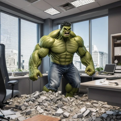 hulked,hulking,incredible hulk,minion hulk,avenger hulk hero,hulk,blur office background,office worker,vfx,compositing,hulka,halk,hulkling,cleanup,accountant,puny,skaar,hulks,oger,modern office,Photography,General,Realistic