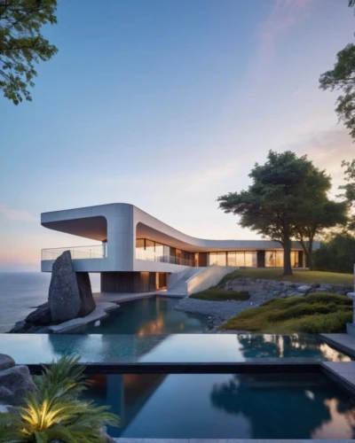 house by the water,modern house,dunes house,pool house,uluwatu,modern architecture,amanresorts,beautiful home,dreamhouse,luxury property,oceanfront,holiday villa,beach house,bridgehampton,luxury home,contemporary,cube house,infinity swimming pool,house with lake,snohetta