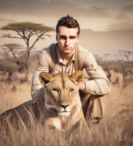photo shoot with a lion cub,vermaelen,disneynature,safaris,serengeti,kenya africa,male lions,safari,katoto,king of the jungle,african lion,lionesses,frankmusik,ruaha,human and animal,africa,lion father,male lion,afric,investec,Photography,Realistic