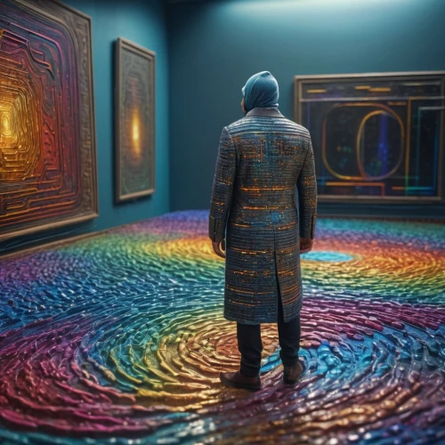 experimenter,interdimensional,holography,holograph,tapestries,holograms,labyrinths,dmt,hologram,kinetic art,imaginacion,imaginarium,phymatrix,ayahuasca,multidimensional,psychedelics,sensorium,color wall,transfinite,prismatic,Photography,General,Sci-Fi