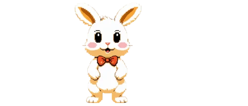 cartoon rabbit,babbit,cartoon bunny,bunnicula,rabbit,bunni,hare,rabbids,rabbo,jack rabbit,lapine,bunnie,white bunny,european rabbit,bunny,rabbitte,lepus,steppe hare,lagomorpha,white rabbit,Unique,Pixel,Pixel 04