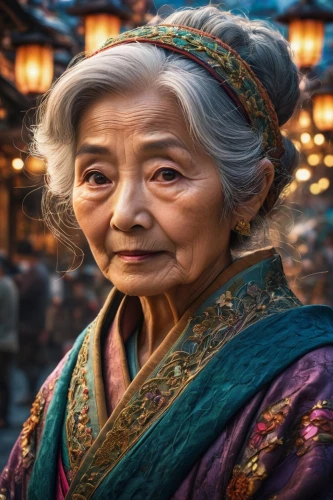 japanese woman,old woman,asian woman,vietnamese woman,elderly lady,yimou,yuanpei,vietnamese tet,seimei,pingyao,yangshao,huaqiu,jokhang,inner mongolian beauty,oriental girl,mongolian girl,xixia,korean folk village,grandmother,xiaojin,Photography,General,Fantasy