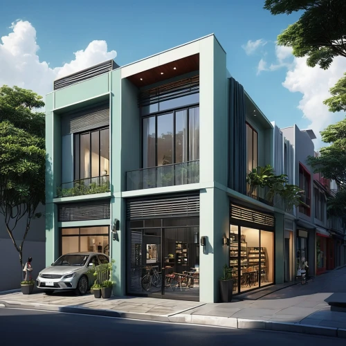 shophouse,townhome,frame house,townhomes,residencial,lofts,multistoreyed,azabu,woollahra,modern house,showrooms,3d rendering,townhouse,alumax,sketchup,modern office,aniplex,exterior decoration,motomachi,facade painting,Illustration,Black and White,Black and White 08