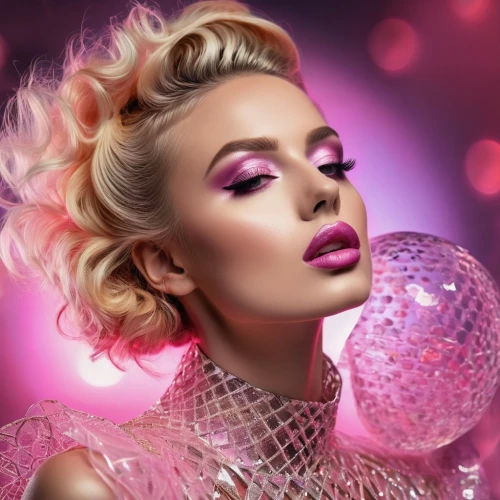 pink glitter,pink beauty,pink balloons,crystal ball-photography,women's cosmetics,neon makeup,derivable,cosmetics,lipgloss,lip gloss,bejeweled,bright pink,pink background,color pink,injectables,vintage makeup,glosses,juvederm,deep pink,airbrushed,Photography,General,Fantasy