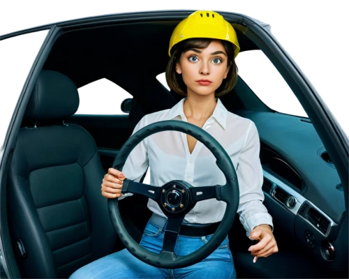 brakewoman,safety helmet,safety hat,female worker,construction helmet,worksafe,drivesavers,autoworker,roadworker,driving assistance,nhtsa,hard hat,vehicle handling,hardhat,safety,safety first,autoworkers,forewoman,girl with a wheel,steering,Illustration,Retro,Retro 20