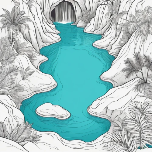 thermal spring,water spring,mountain spring,waterholes,waterhole,pool of water,flumes,hotsprings,cave on the water,hotspring,blue cave,greywater,swim ring,blue caves,crescent spring,aquifer,pools,water courses,water hole,the blue caves,Illustration,Black and White,Black and White 04