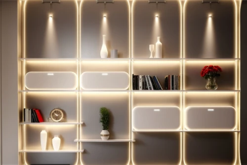 wall lamp,wall light,foscarini,search interior solutions,anastassiades,led lamp,modern decor,tealight,bookcase,luminaires,associati,shelving,ambient lights,bookshelves,bookcases,bookshelf,lighting system,interior decoration,contemporary decor,shelves,Photography,General,Realistic