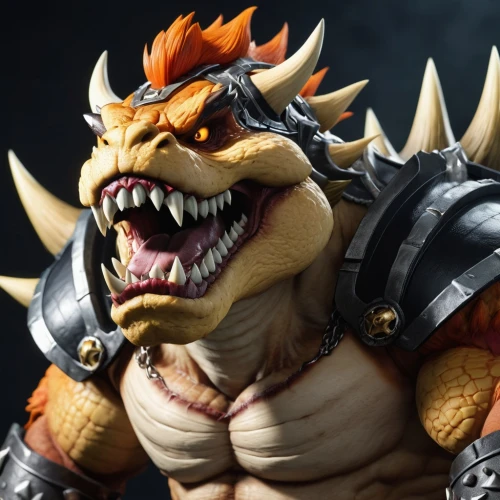 bowser,koopa,tsathoggua,jaggi,hogadon,baragon,rajang,slann,blanka,gamagori,modrak,harendra,earthshaker,gorath,tizoc,stegodon,zardran,dorgon,hrothgar,gnolls,Photography,General,Realistic