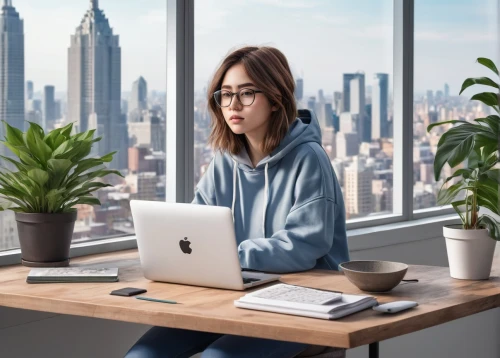 blur office background,girl at the computer,girl studying,office worker,work from home,working space,apple desk,modern office,work at home,women in technology,deskpro,deskjet,office desk,background vector,place of work women,secretarial,softdesk,telecommuter,online meeting,computerologist,Illustration,Japanese style,Japanese Style 13