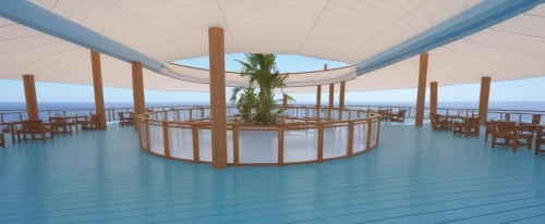 beach restaurant,wood deck,wooden decking,sundeck,deckhouse,maldives,roof top pool,pool bar,pool house,tropical house,3d rendering,roof terrace,decking,terrazza,roof landscape,staterooms,balconied,kanaloa,on a yacht,beach resort,Photography,General,Realistic