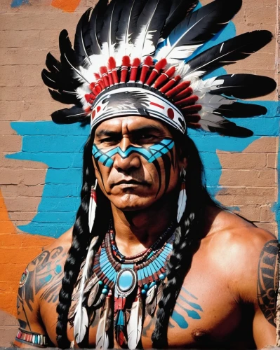 tecumseh,american indian,war bonnet,lakota,native american,the american indian,pintados,ndn,warbonnet,chieftain,amerindien,wall painting,apache,adnate,chieftan,indigenous painting,navajo,arapaho,shoshone,aztlan,Conceptual Art,Graffiti Art,Graffiti Art 07